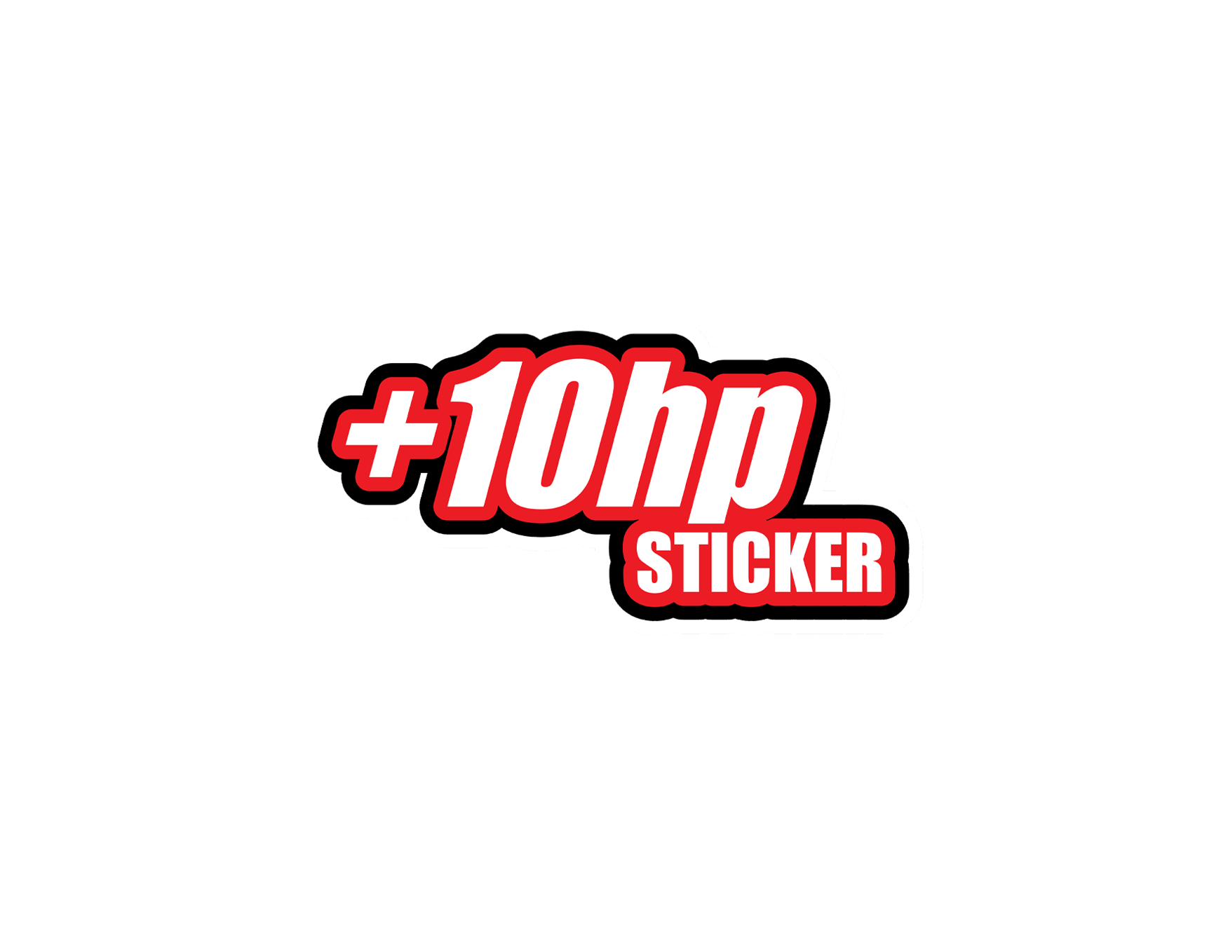 10 HP Sticker 4x2-1