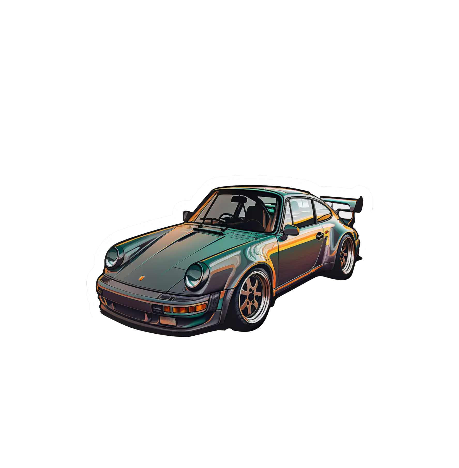 Porsche Sticker 1-1
