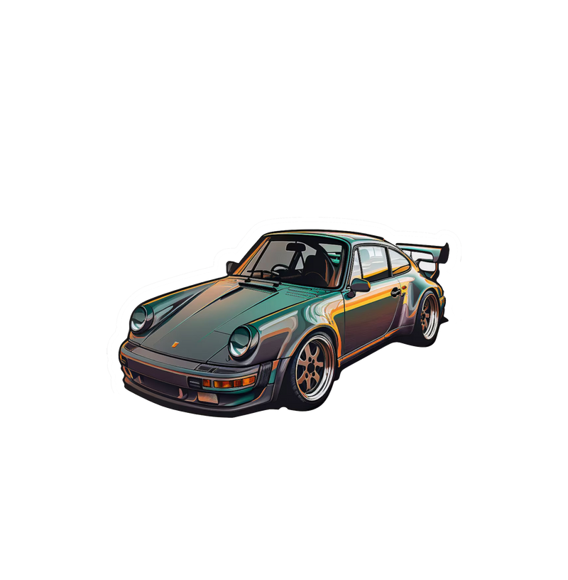Porsche Sticker 1-1