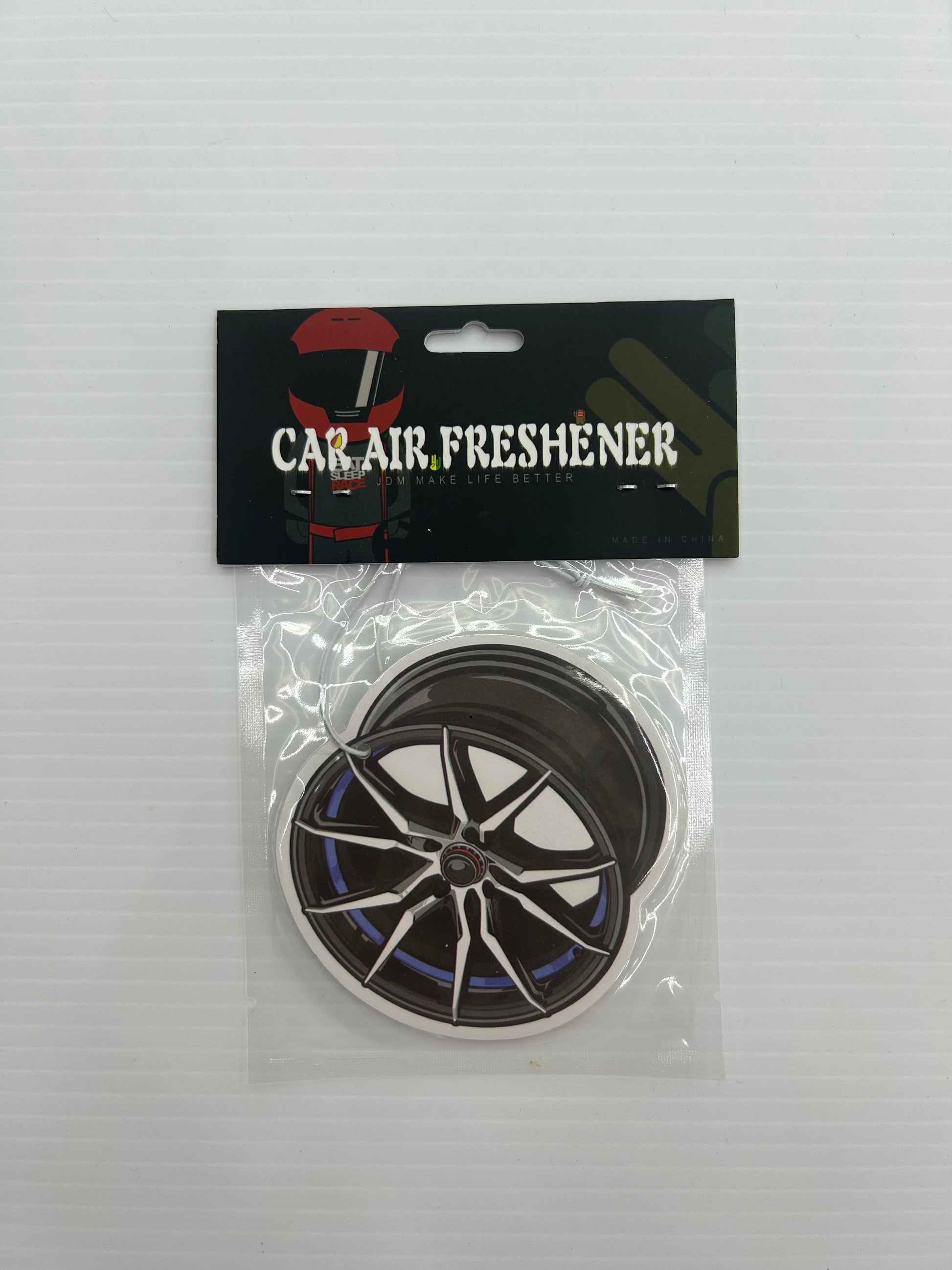 Decorative wheel rim car air freshener-1