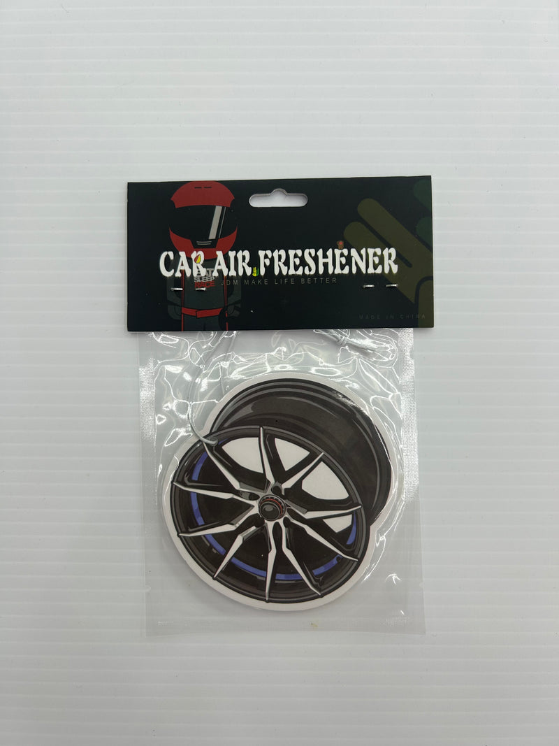 Decorative wheel rim car air freshener-1