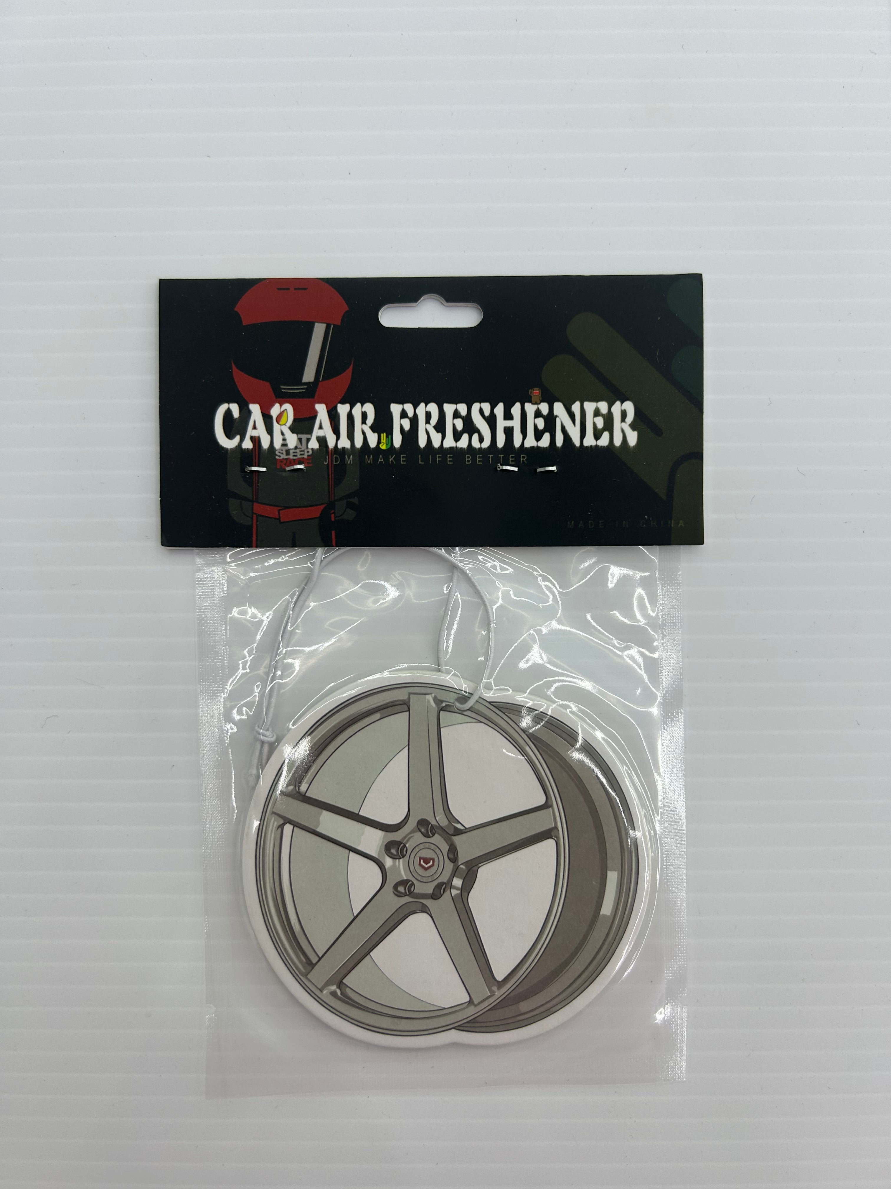 Decorative wheel car air freshener