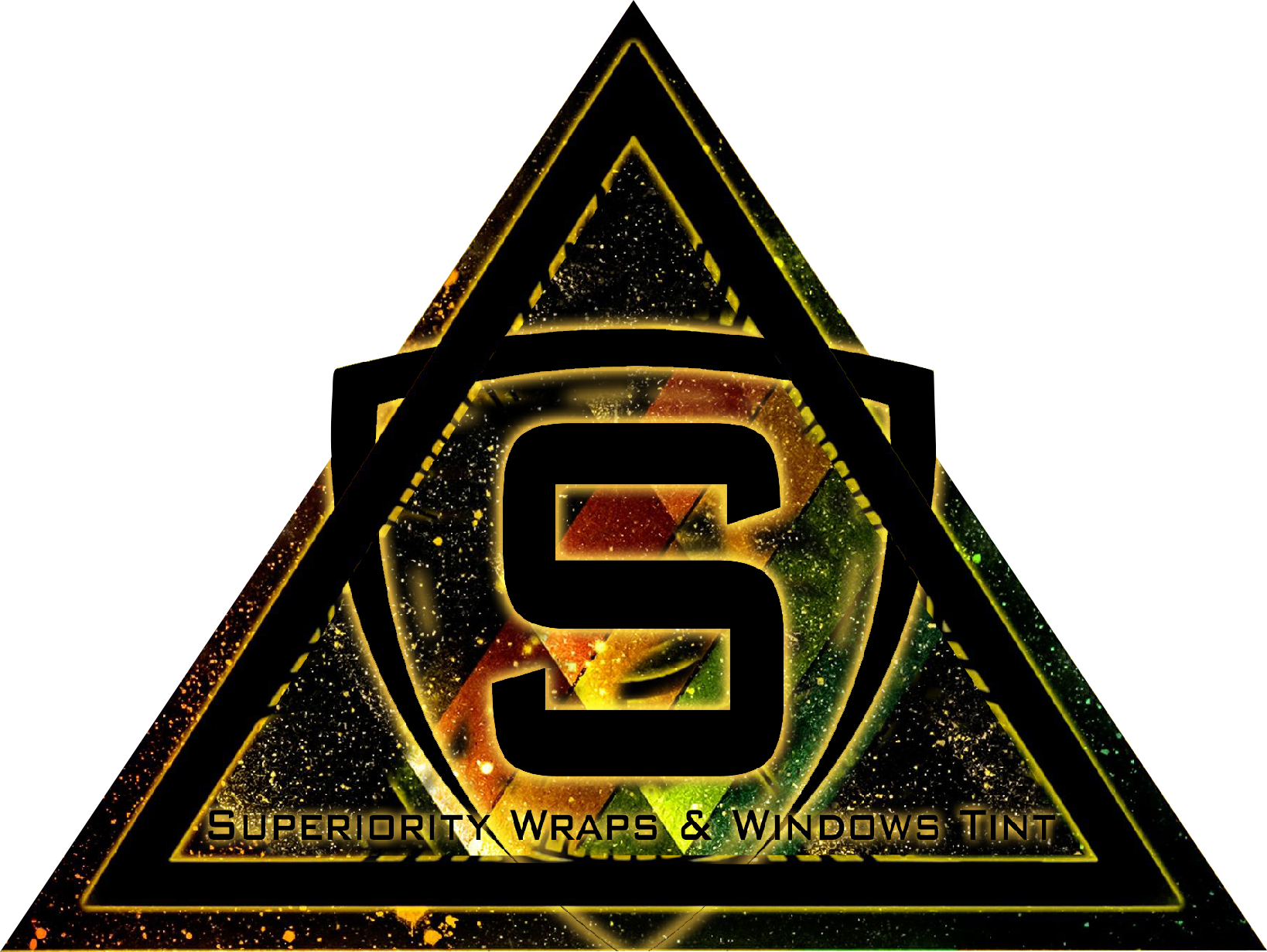Sticker triangulo Superiority