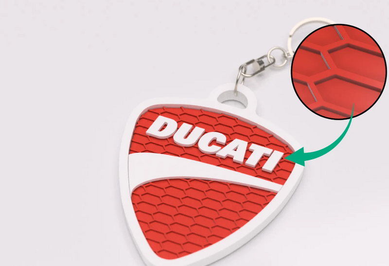 Ducati Keychain-1