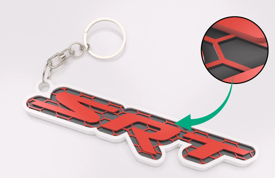 SRT Keychain