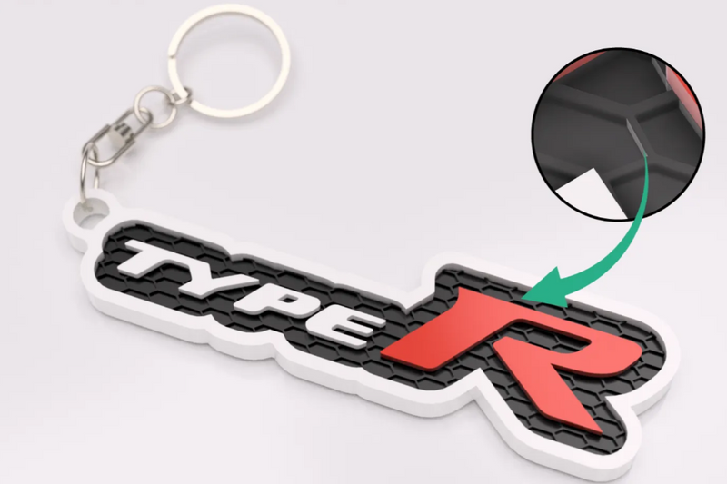 Type R Keychain-1