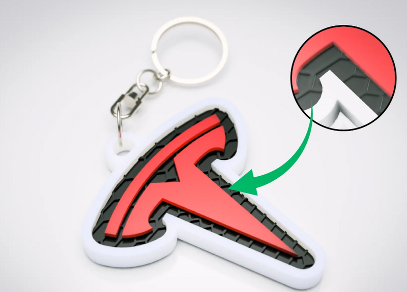 Tesla Keychain-1