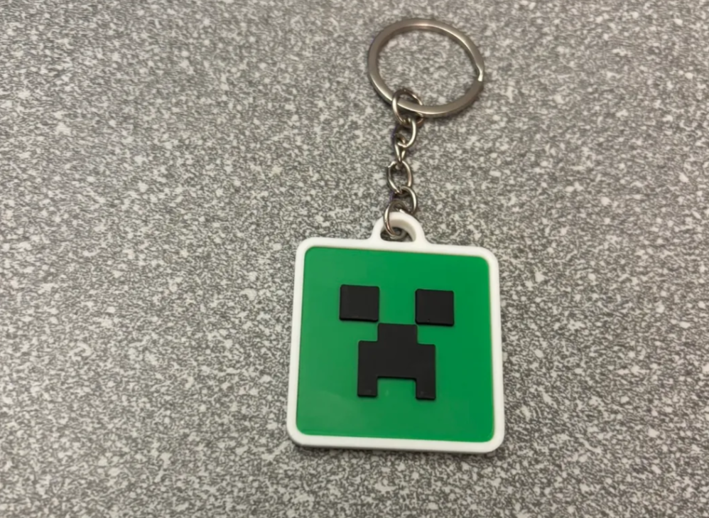 Creeper Keychain