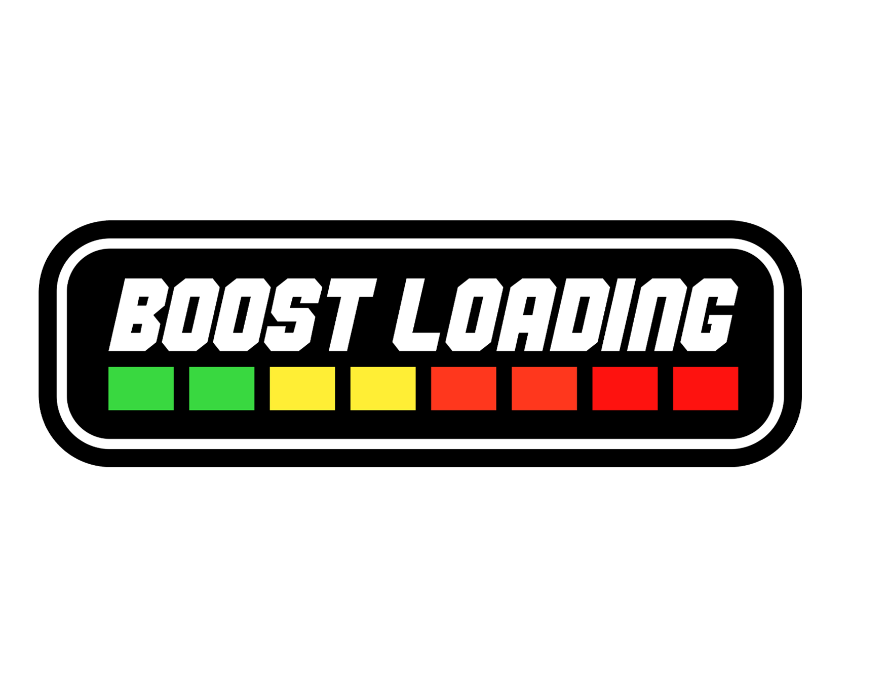 Boost Loading Sticker 5x2
