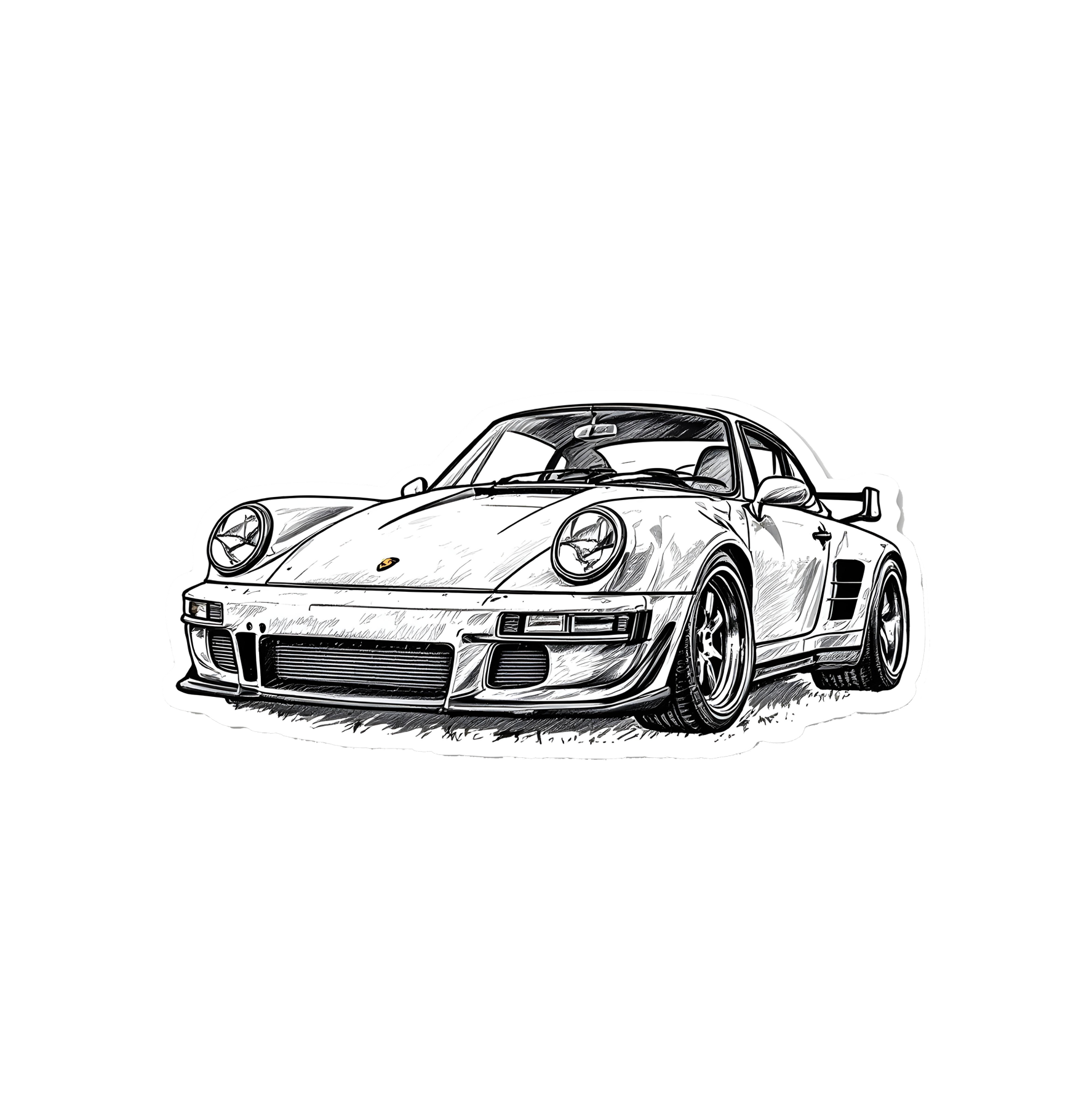 Porsche Carrera 3 Stciker 4x2-1