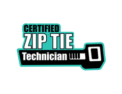 Certified Zip Tie sticker 4x3-1
