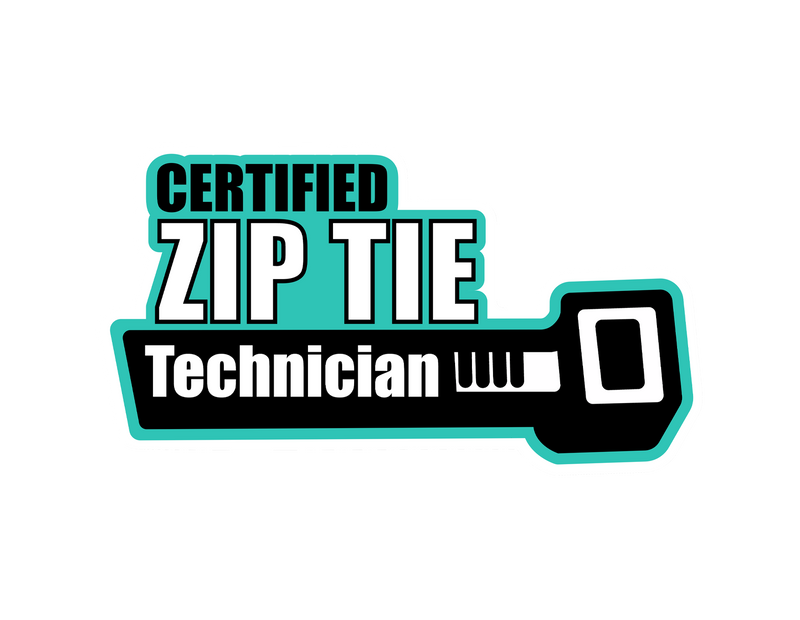 Certified Zip Tie sticker 4x3-1