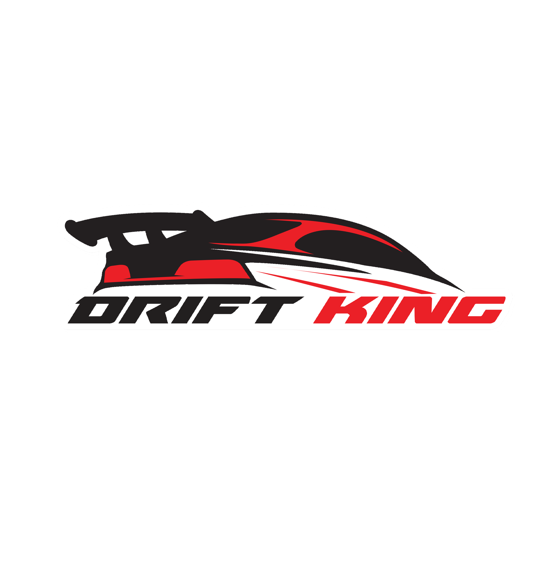 Drift King Sticker 4x3