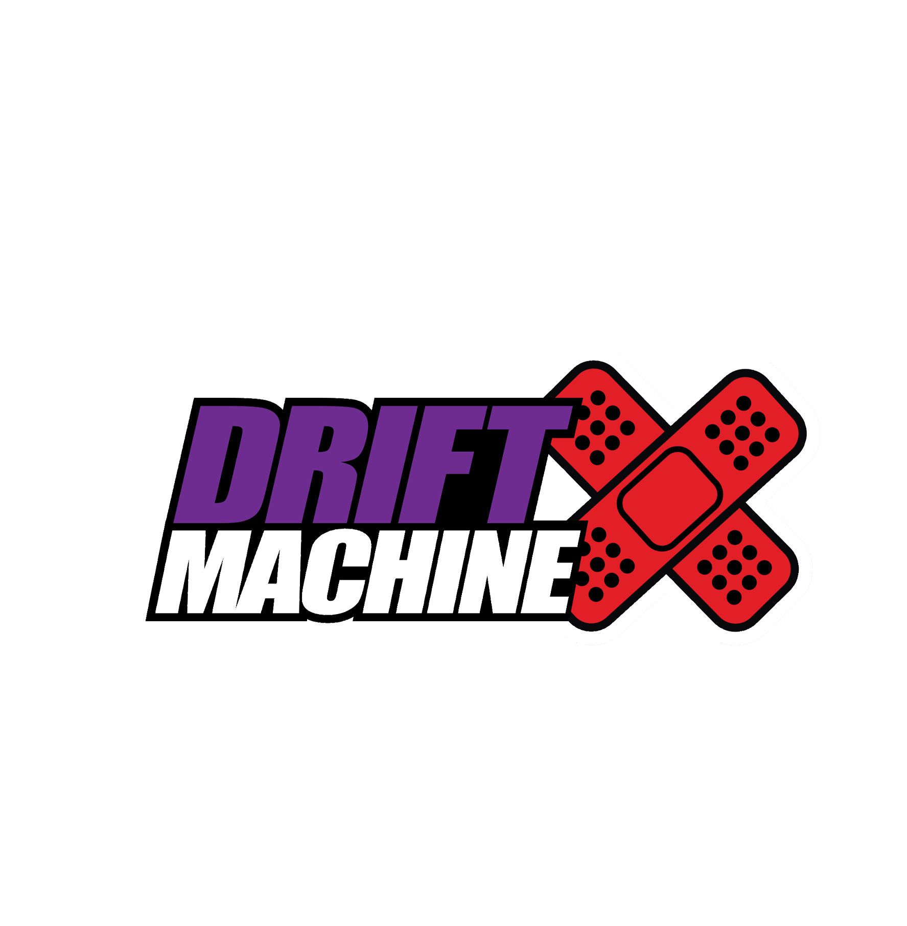 Drift Machine Sticker 4x3