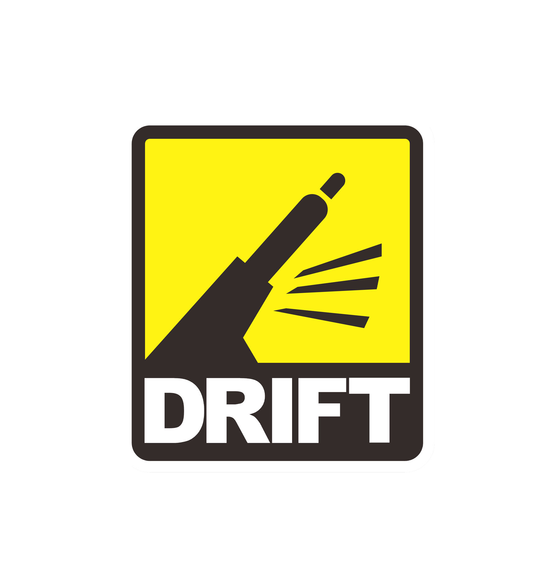 Drift 2 Sticker 4x3