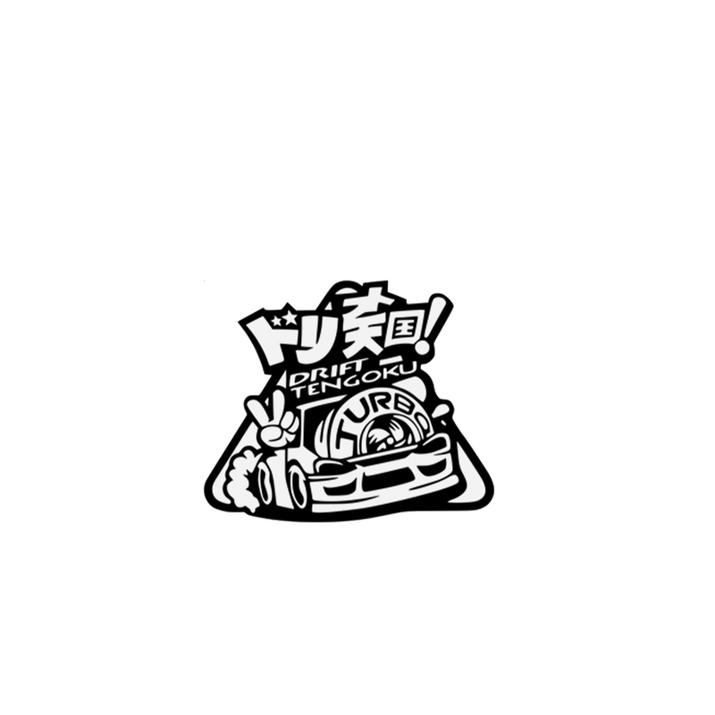 Drift Tengoku Sticker 4x3-1