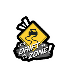 Drift Zone Sticker 4x3-1