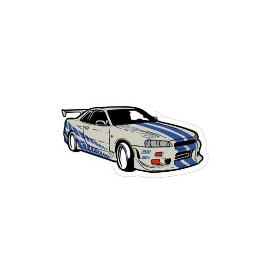GTR2 Sticker 4x2