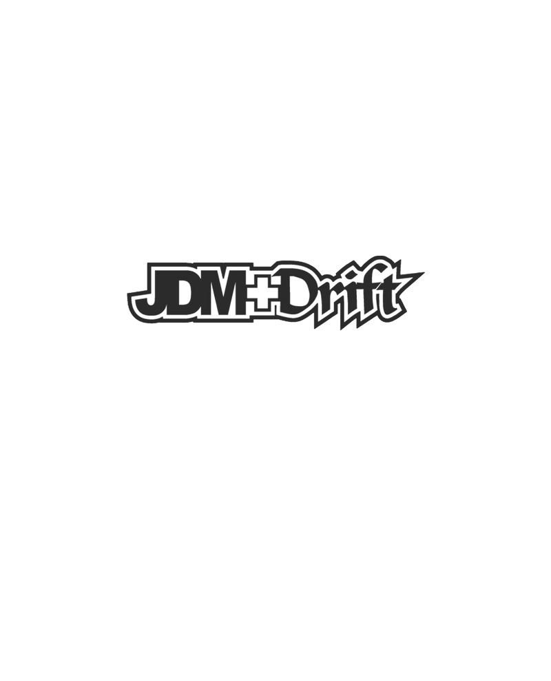 JDM + Drift Sticker 5x2-1