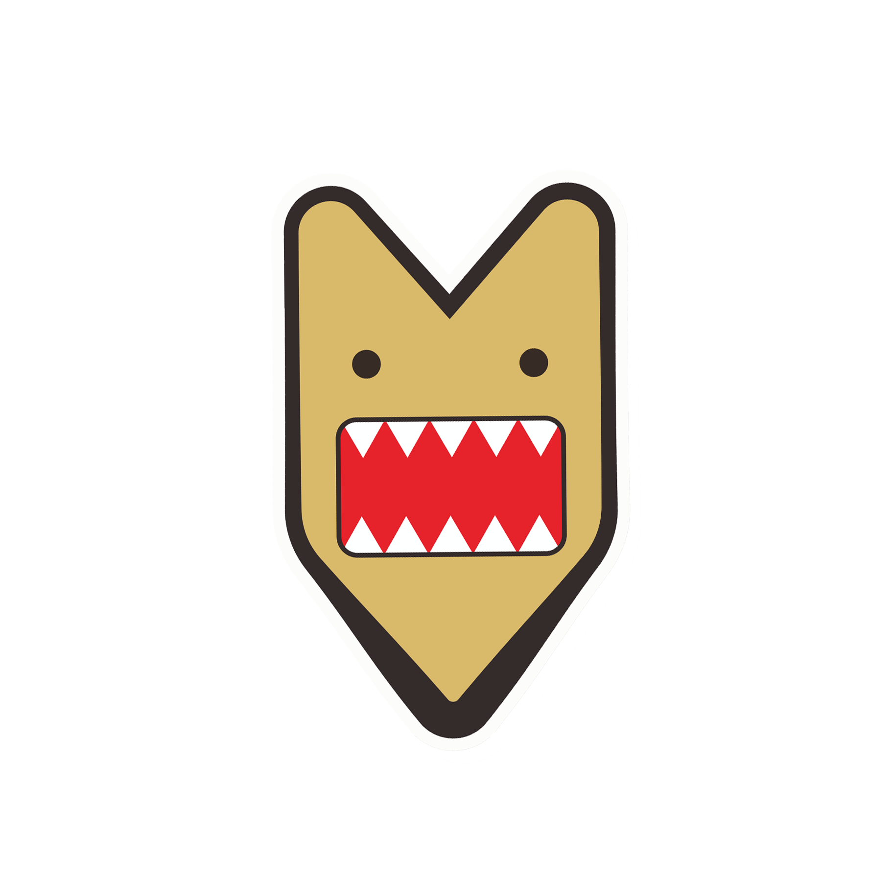 JDM Face Sticker 4x3