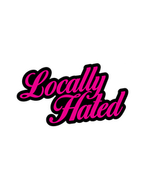 Locally Hated Sticker 4x3-1