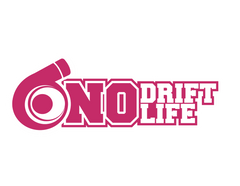 No drift no live Sticker 5x2-1