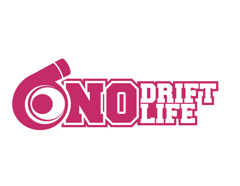 No drift no live Sticker 5x2-1