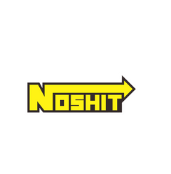 Noshit Sticker 4x2-1