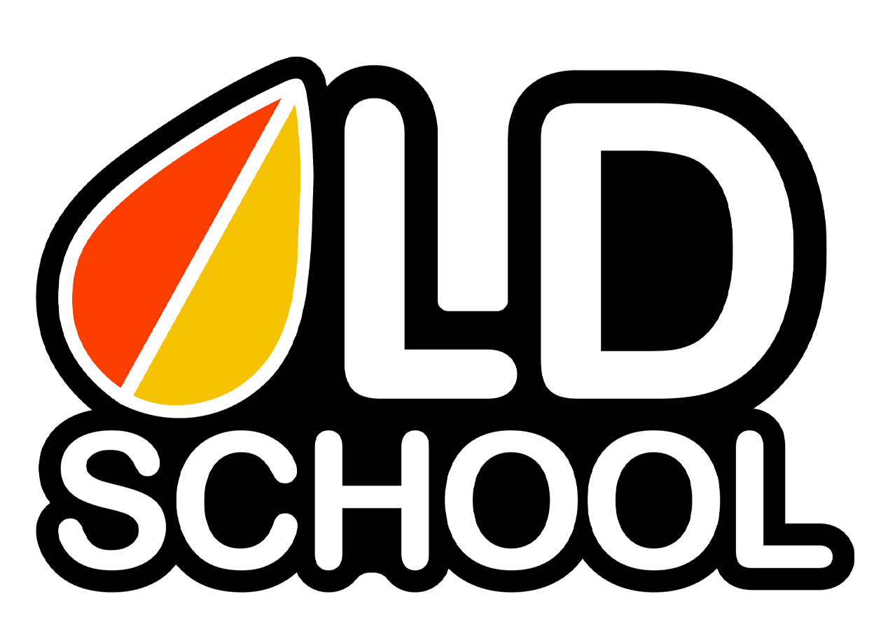 old school Sticker 4x3-1