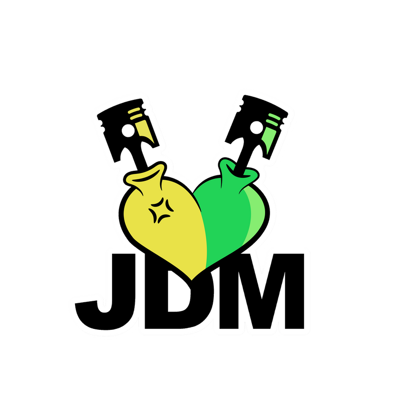JDM Piston Sticker 4x3-1